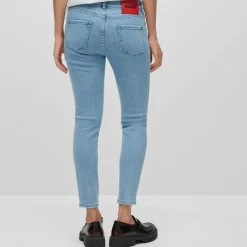 Hugo 932 Slim-Fit Jeans in Turquoise