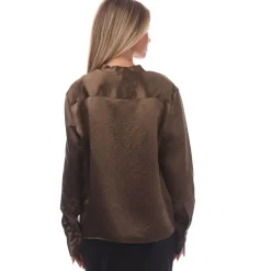 Hugo Beshiny Blouse in Green