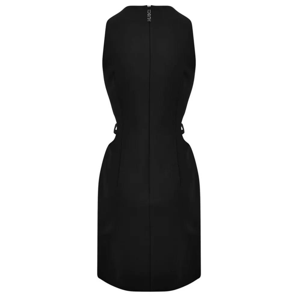 Hugo Kamilauna Knee Bodycon Dress in Black