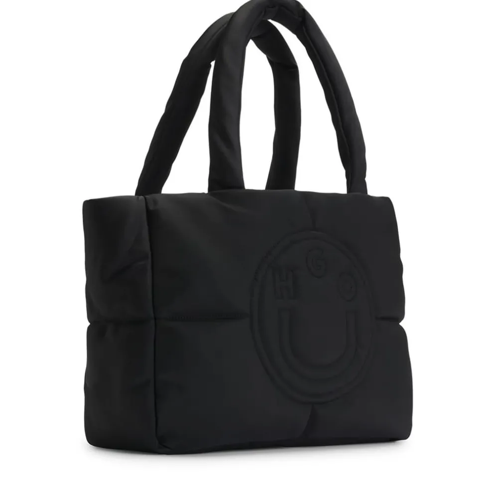 Hugo Vytal Puffy Tote in Black