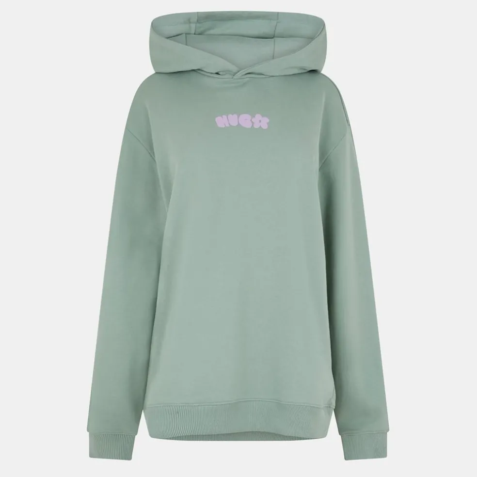 Hugo Womens Oversized Hoodie B 1 10266264 Hoody in Green