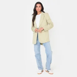 I Saw It First Blazer in Green