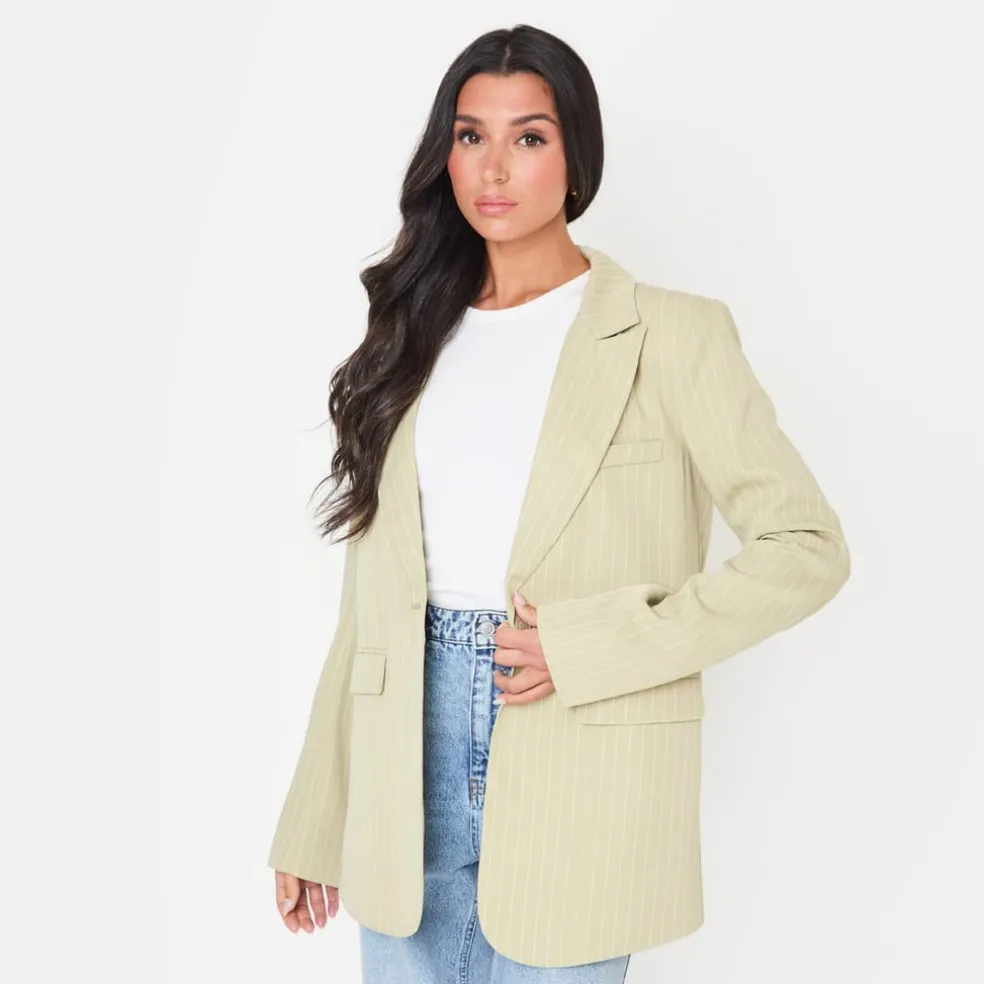 I Saw It First Blazer in Green