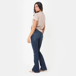 I Saw It First Flare Jean Ld54 in Blue