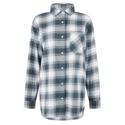 Jack Wills Regular Fit Long Sleeve Flannel Shirt in Blue