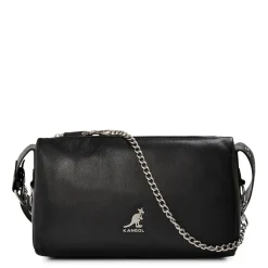 Kangol Body Satchel in Black