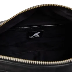 Kangol Body Satchel in Black