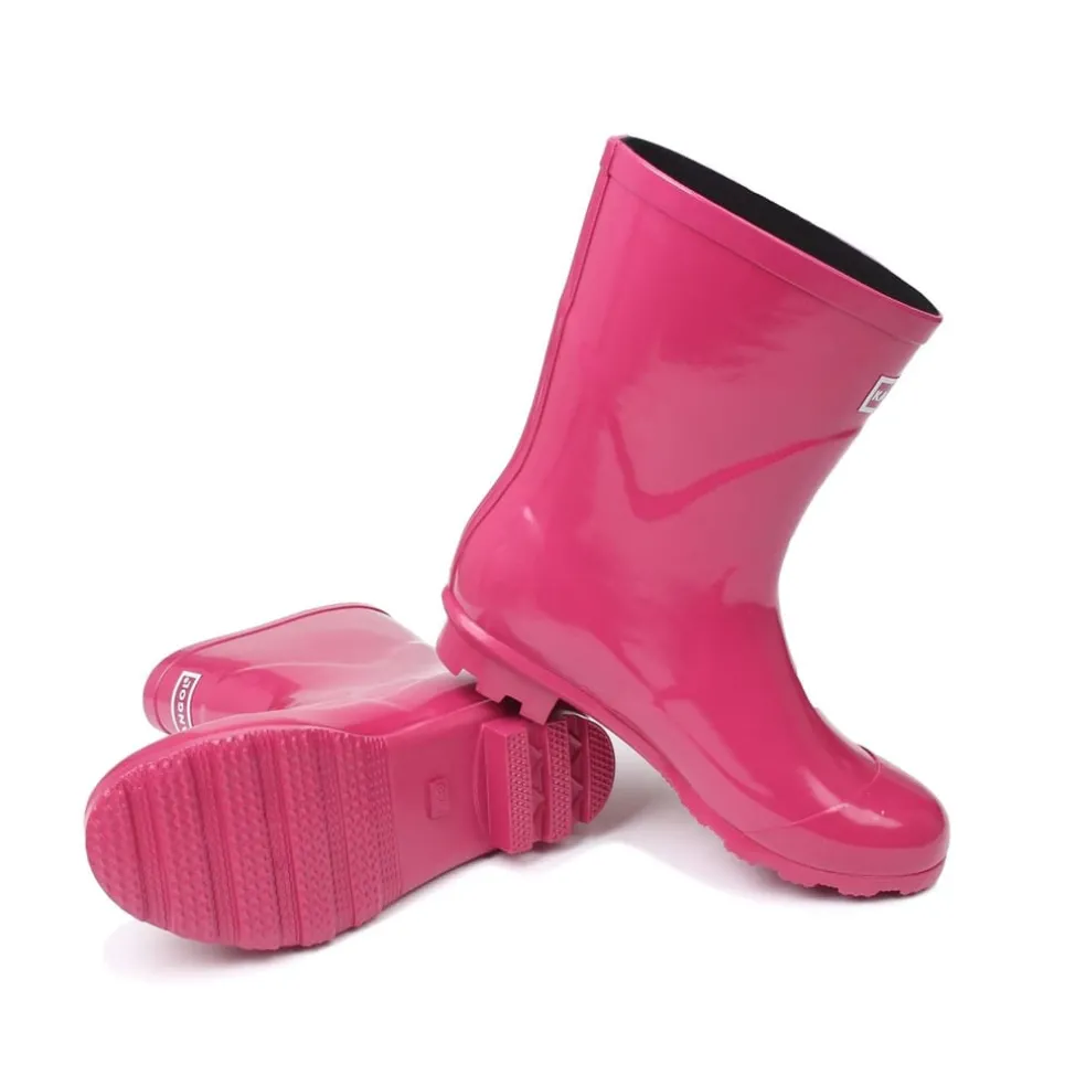 Kangol Low Ladies Wellies in Pink