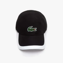 Lacoste Sport Microfiber Sports Cap in Black