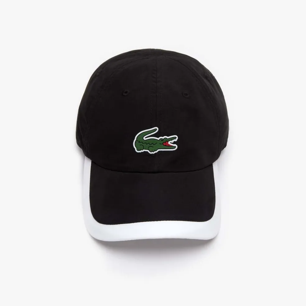 Lacoste Sport Microfiber Sports Cap in Black