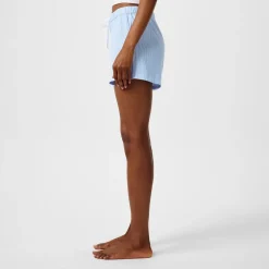 Lauren by Ralph Lauren Boxer Pyjama Shorts in Blue