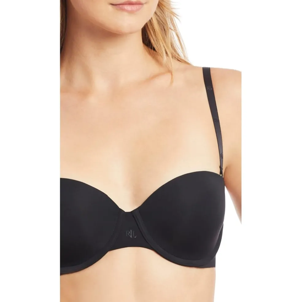 Lauren by Ralph Lauren Detach Hipster Brief in Black