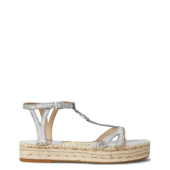 Lauren by Ralph Lauren Espadrilles in Silver