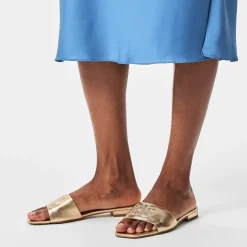 Lauren by Ralph Lauren Everley Slide in Gold