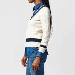 Lauren by Ralph Lauren Knit Jumper in Cream