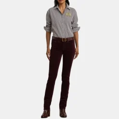 Lauren by Ralph Lauren Kotta Stp Shrt in White
