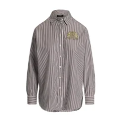 Lauren by Ralph Lauren Kotta Stp Shrt in White