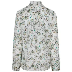 Marella Relaxed Fit Long Sleeve Shirt in Green