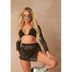 Missy Empire Bolero in Black