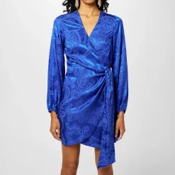 Never Fully Dressed Mini Dress in Blue