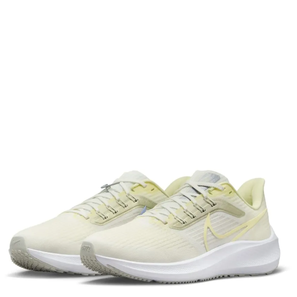 Nike Air Zoom Pegasus Low Top Road Shoes in White