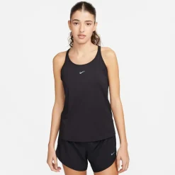 Nike Classic Dri Fit Scoop Neck Tank in Black