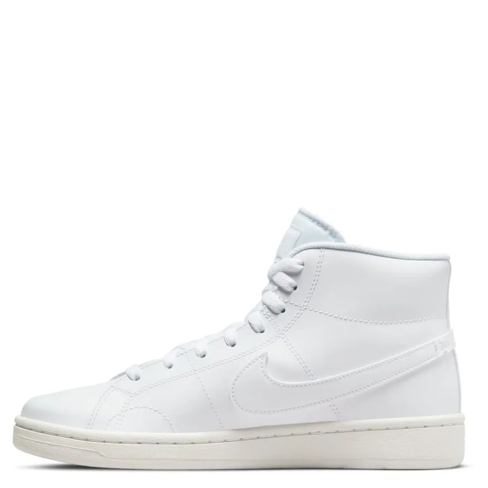 Nike Court Royale 2 Mid Top Trainers in White