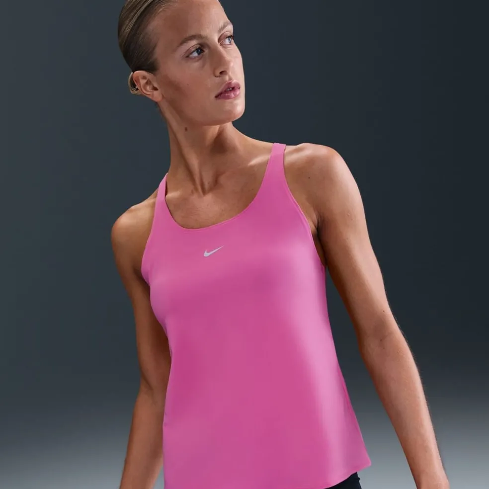 Nike Df Tank Elast in Pink