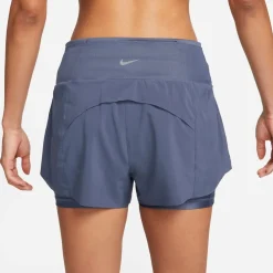 Nike Dri Fit Swift 2 In 1 Running Shorts in Blue