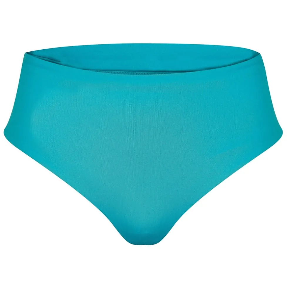 Nike Essential High Waisted Cheeky Bikini in Blue