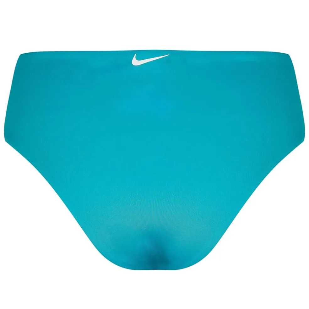 Nike Essential High Waisted Cheeky Bikini in Blue