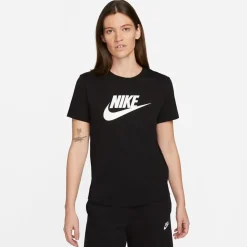 Nike Futura Large Genie Crew Neck T-Shirt in Black
