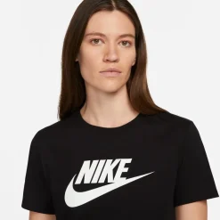 Nike Futura Large Genie Crew Neck T-Shirt in Black