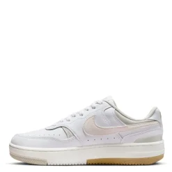 Nike Gamma Force Low Top Flat Heel Sneakers in White