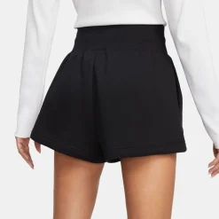 Nike Womens Sportswear Essential French Terry Shorts in Black