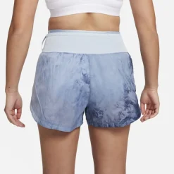 Nike Womens Trail Repel Mid Rise 3 Running Shorts in Blue