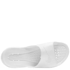 Nike Womens Victori One Shower Slides in White