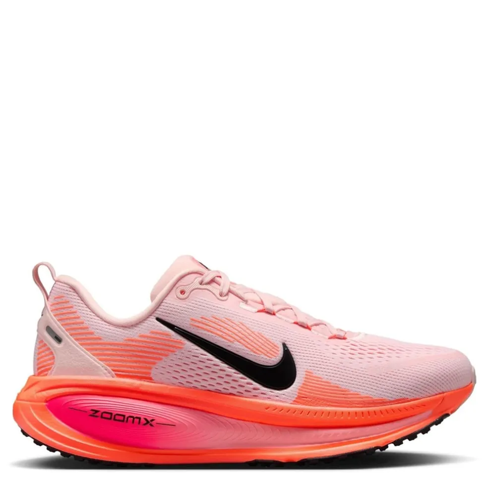 Nike Womens Vomero 18 Road Running Shoes in Red