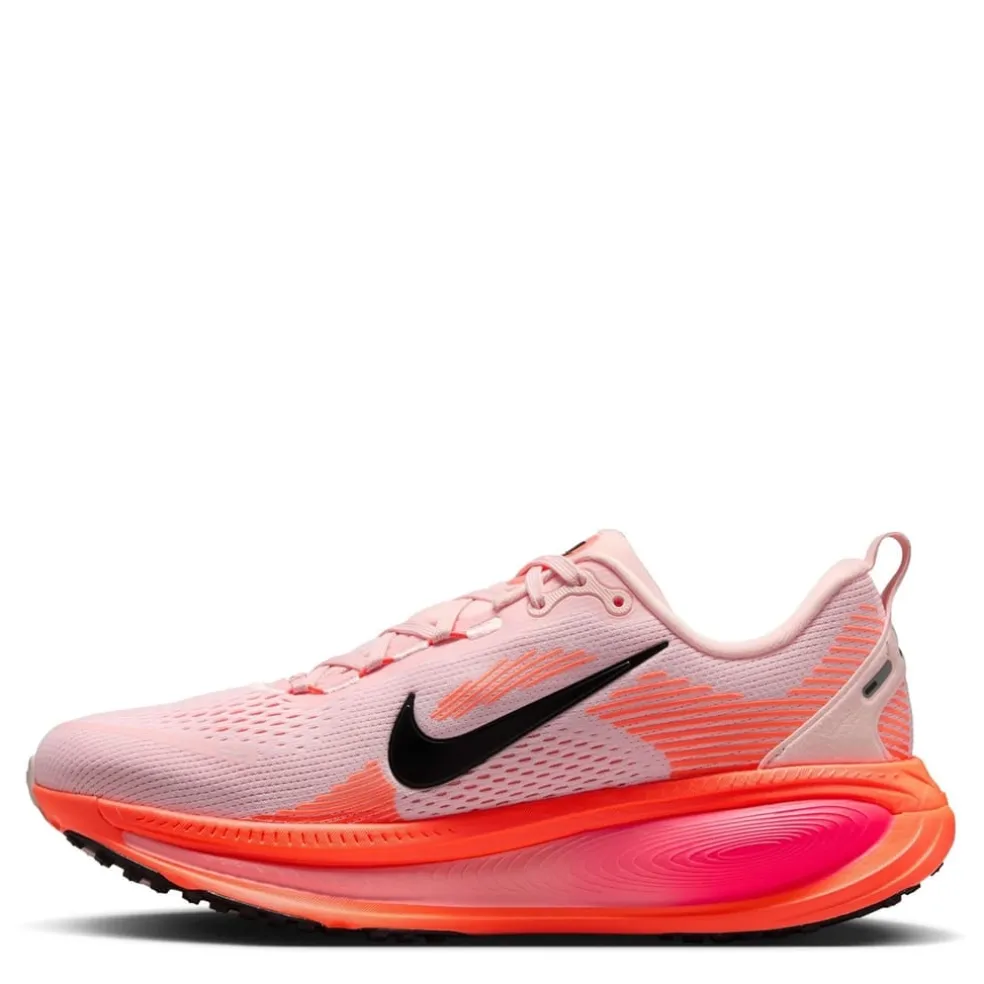 Nike Womens Vomero 18 Road Running Shoes in Red