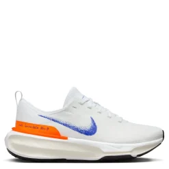Nike Womens Zoomx Invincible 3 Flyknit Running Shoes in White