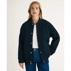 Nobodys Child Bomber Jacket in Blue