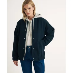 Nobodys Child Bomber Jacket in Blue