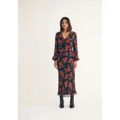 Nobodys Child Lotus Skirt in Brown