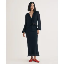 Nobodys Child Lotus Skirt in Black