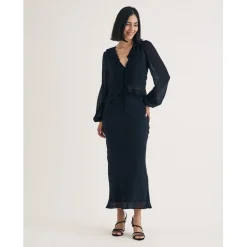 Nobodys Child Lotus Skirt in Black