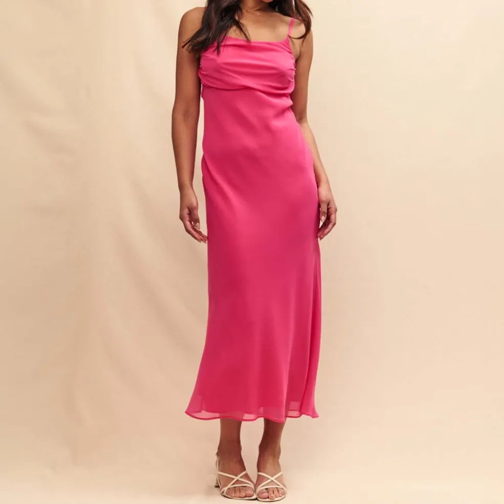 Nobodys Child Robyn Midaxi Dress in Pink