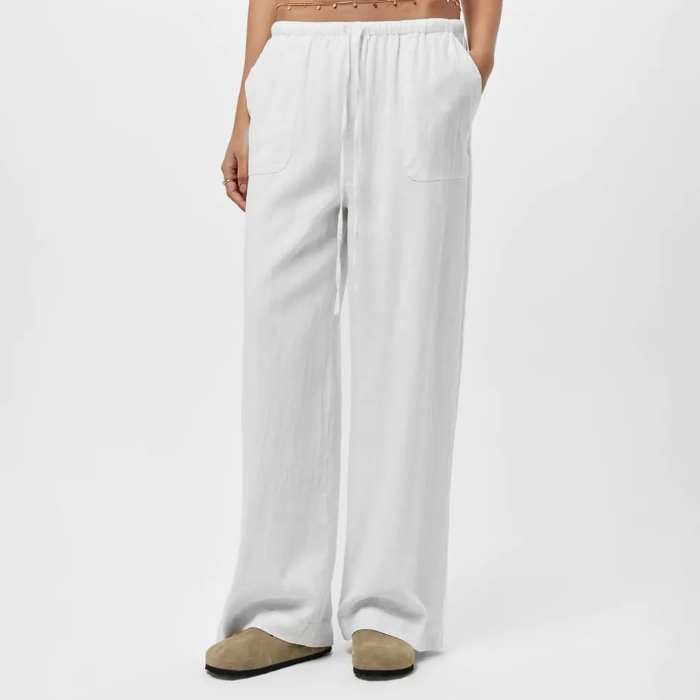 Nobodys Child Wide Leg Trousers in White