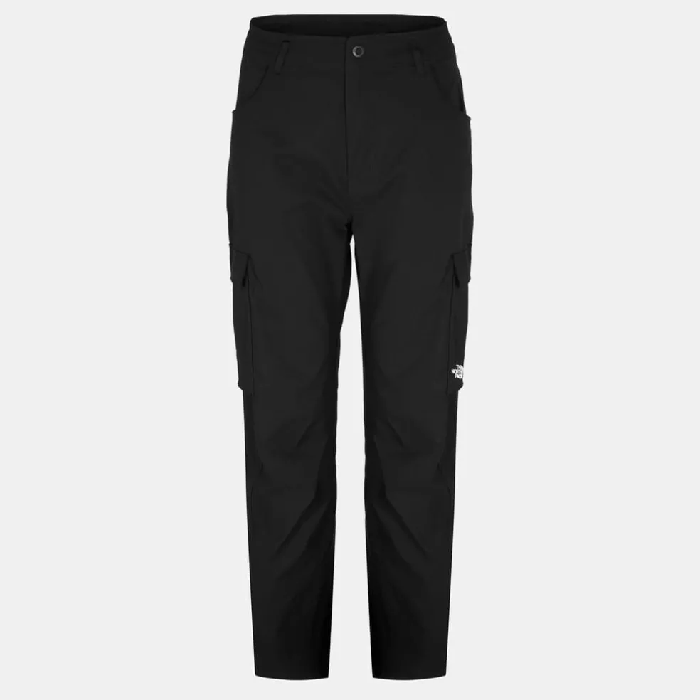 North Face Exploration Cargo Straight Leg Pants in Black