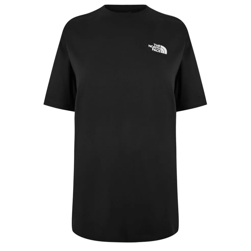 North Face Oversize Crew Neck Short Sleeve T-Shirt in Black