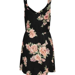 Only Kl V-Neck A-Line Dress in Black